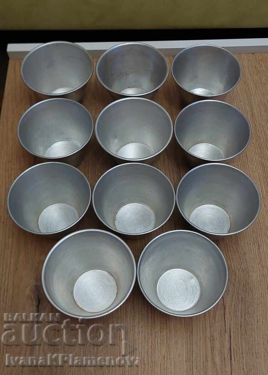 Jante de aluminiu de epocă, 11 bucăți, pentru cunoscători