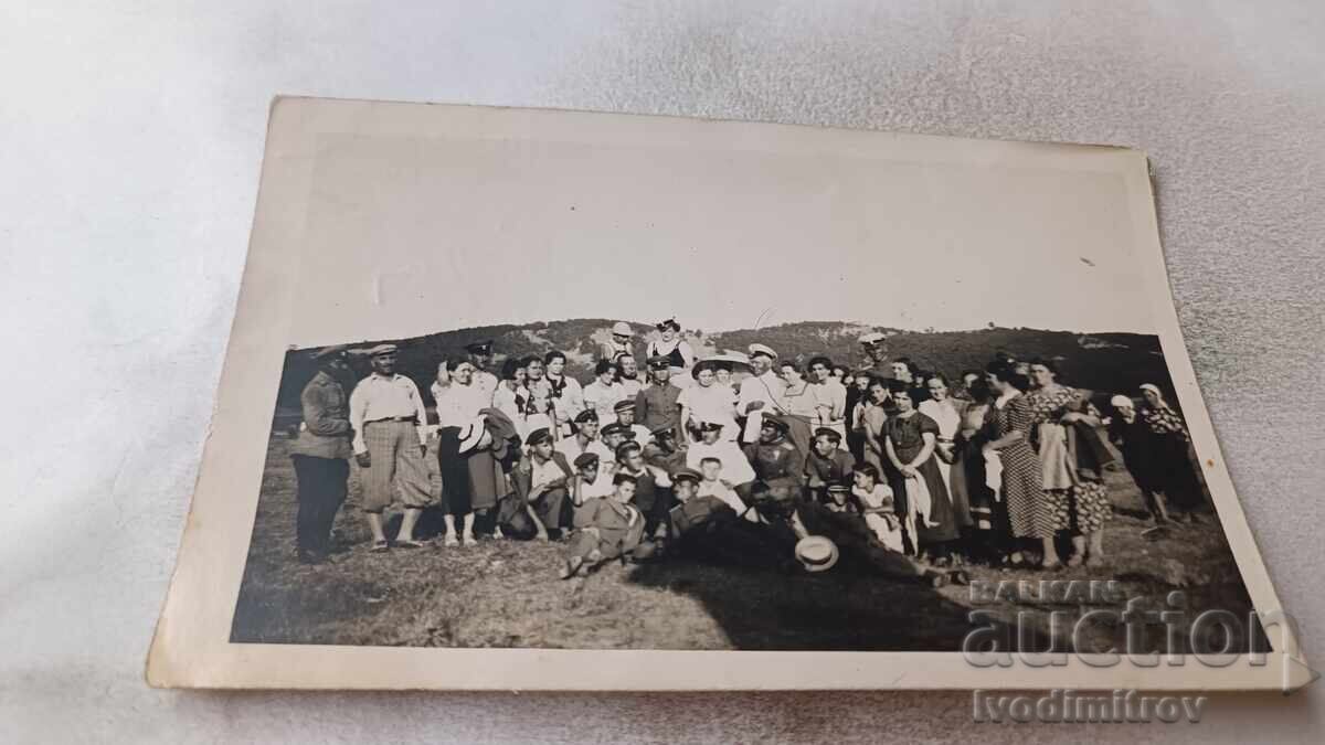 Φωτογραφία Dolno Botevo, Χασκόβου Αξιωματικοί άνδρες και γυναίκες 1938 Φωτογραφία Dolno Botevo, Χασκόβου Αξιωματικοί άνδρες και γυναίκες 1938