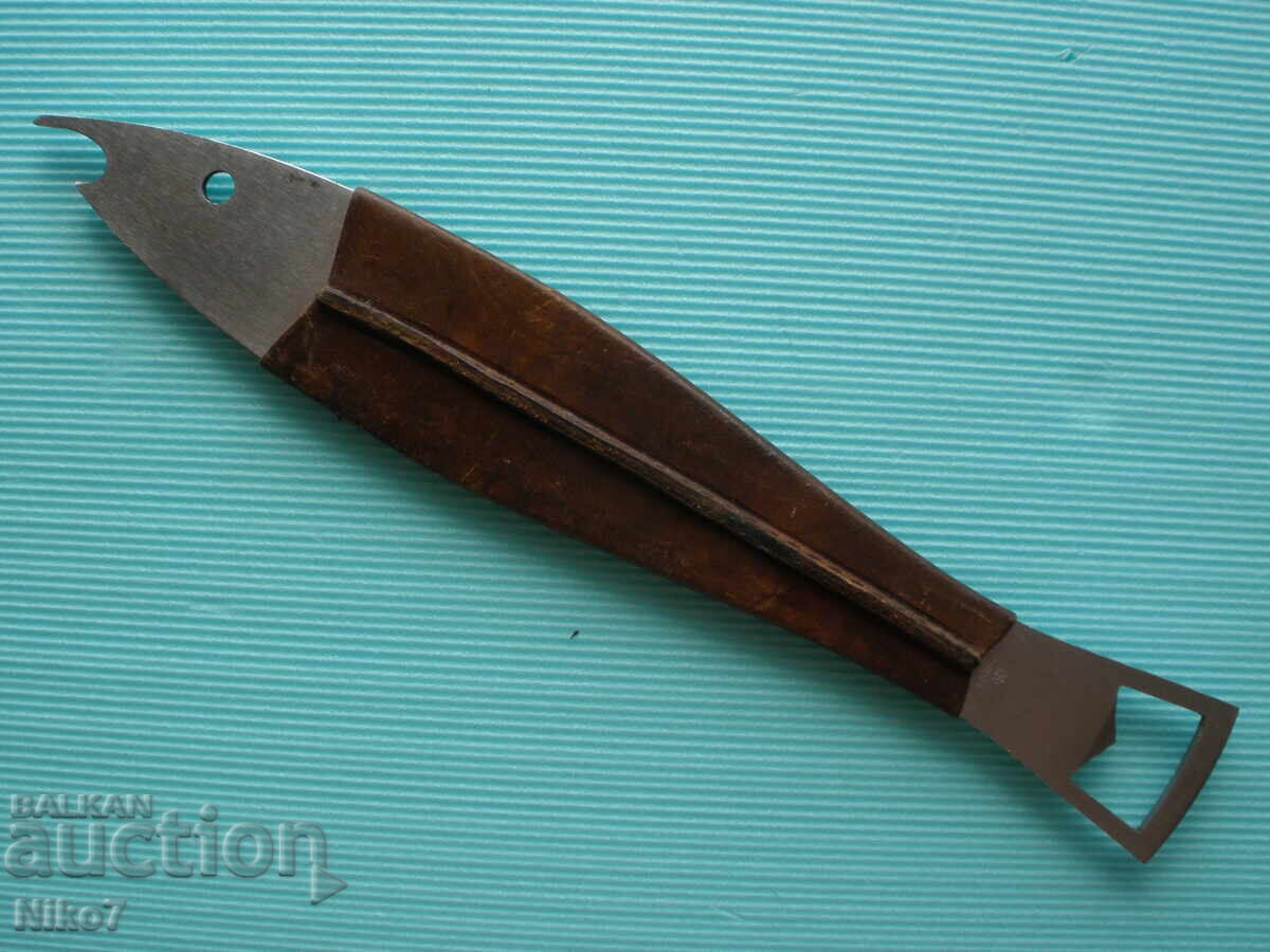 Vintage, designer bottle opener Carl Auböck Neptune