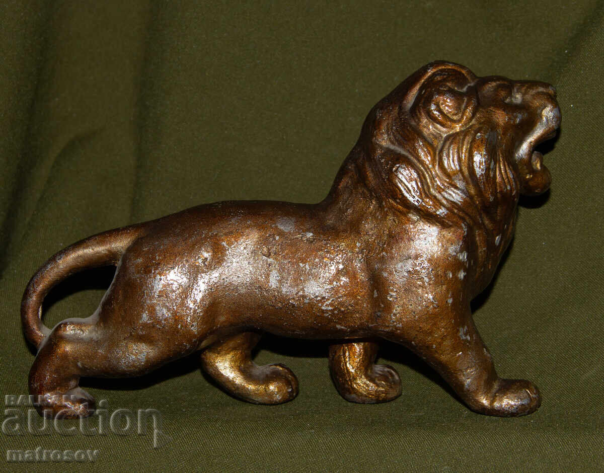 Auction Original Metal Sculpture Lion Auction Original Metal Sculpture Lion