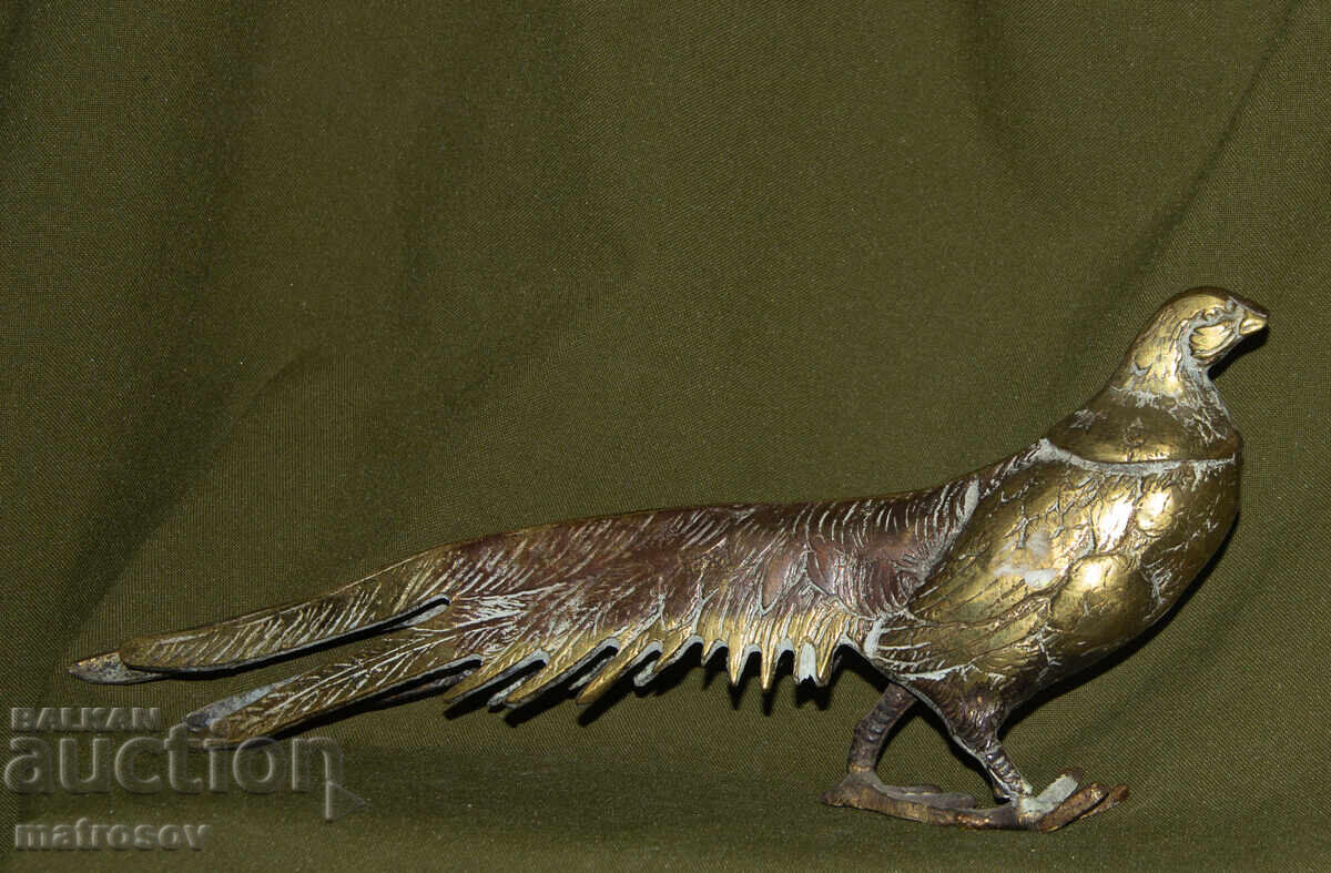 Авторска бронзова скулптура фазан с цена 250.00 лв. | € 127.82