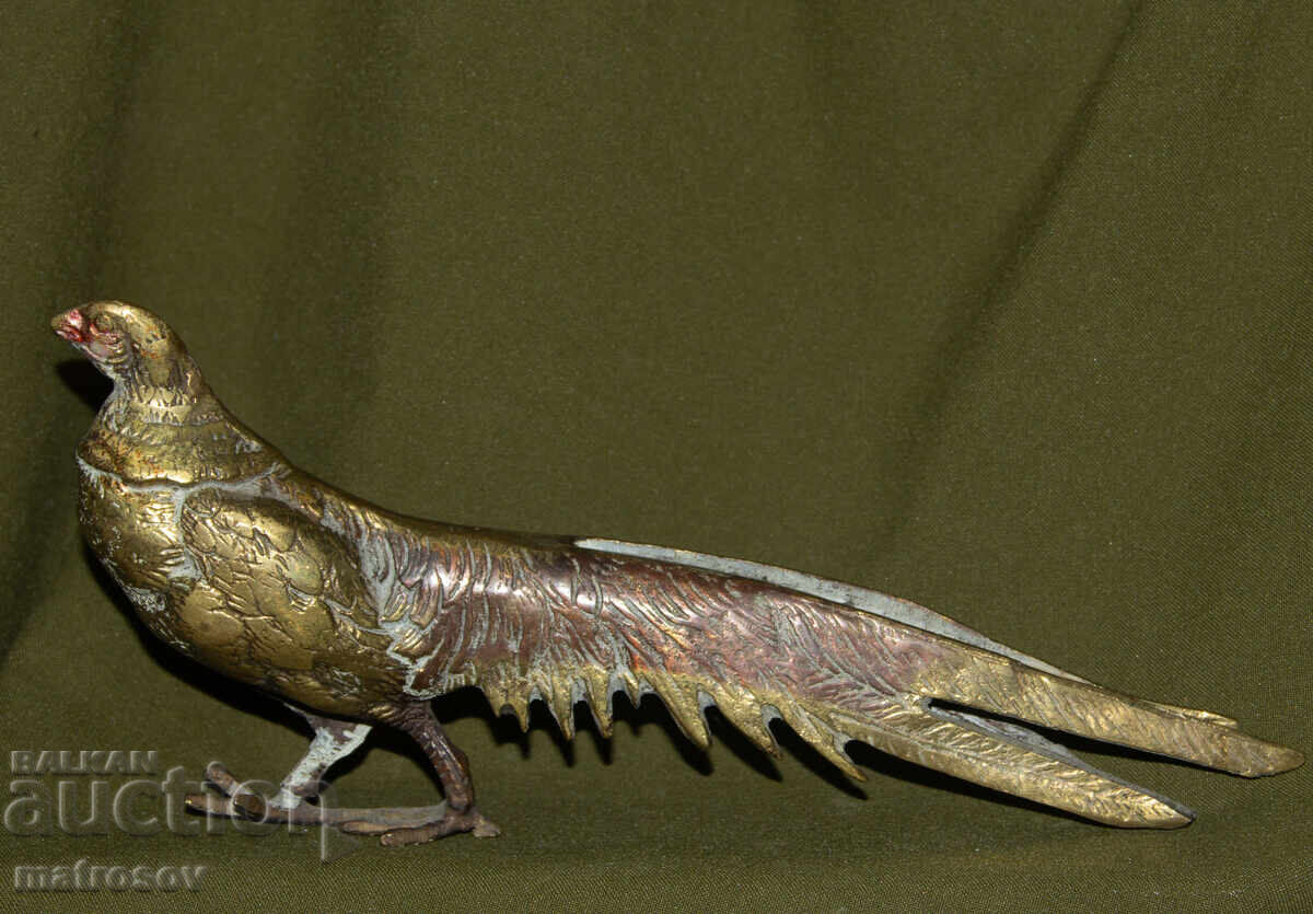 Аукцион Авторска бронзова скулптура фазан