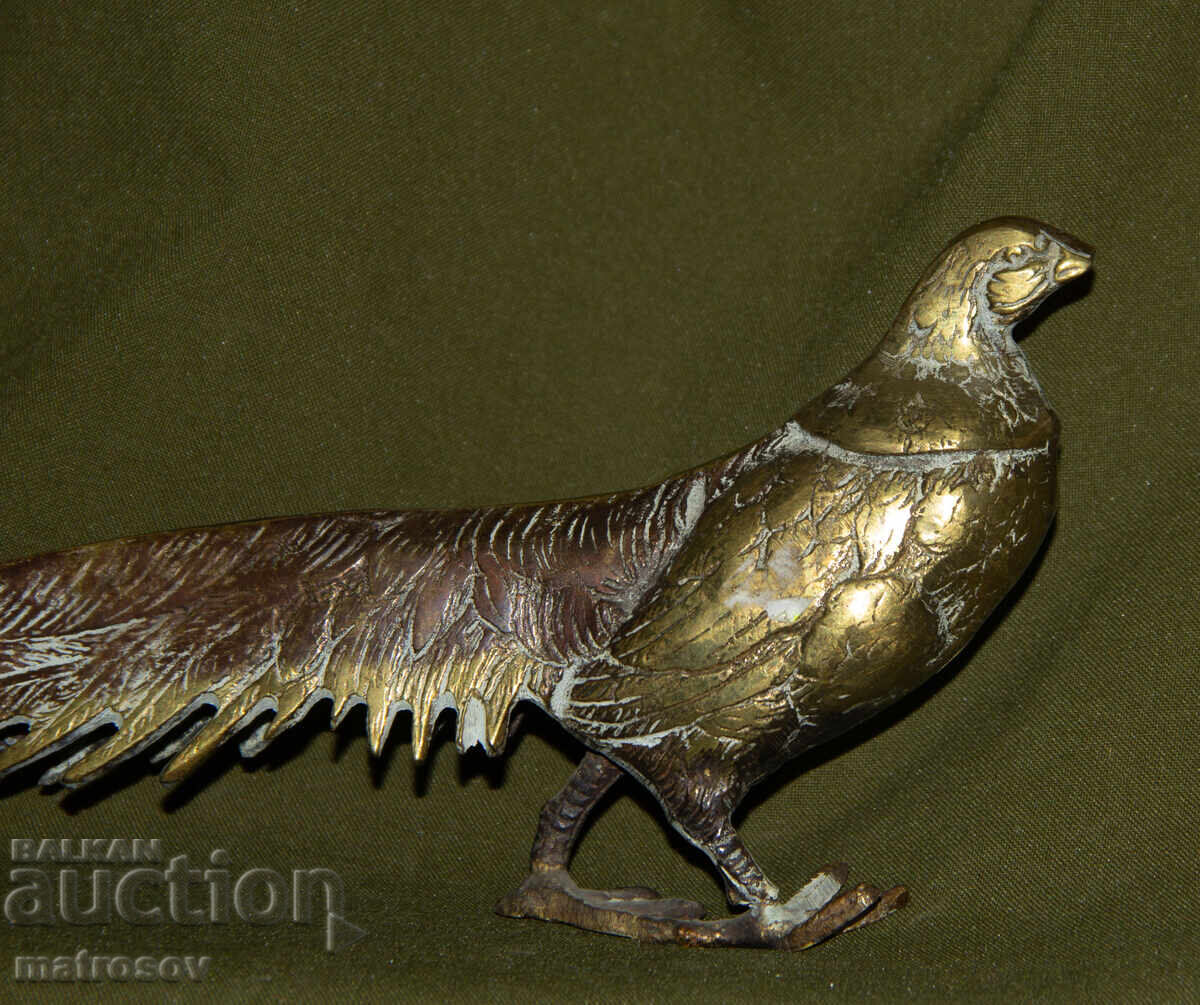 Доставка на Авторска бронзова скулптура фазан