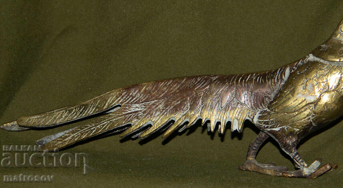 Авторска бронзова скулптура фазан - 6