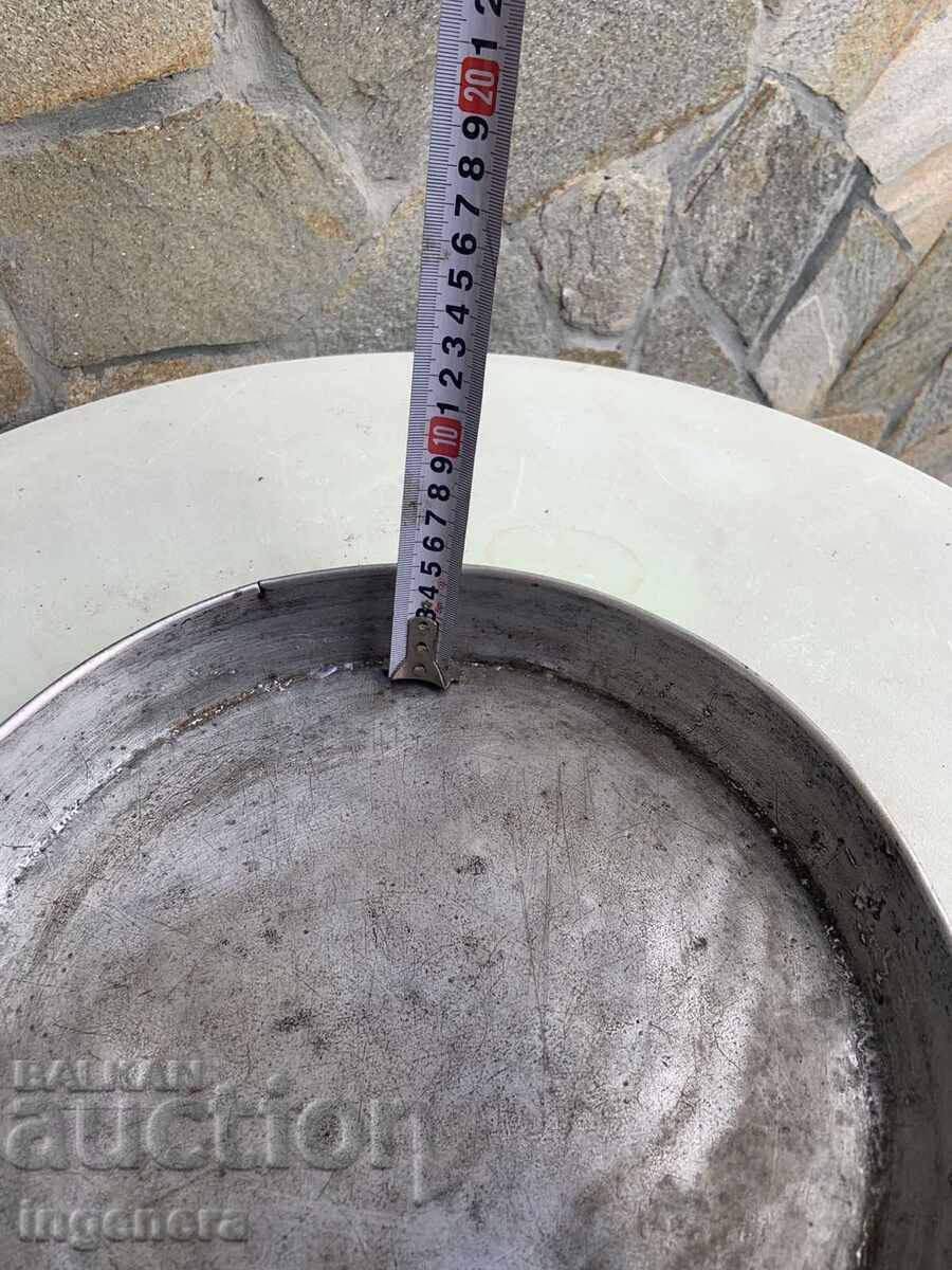 Delivery of LARGE COPPER PAN ANTIQUE FROM TSARIST TIMES - 760 gr