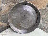 LARGE COPPER PAN ANTIQUE FROM TSARIST TIMES - 760 gr