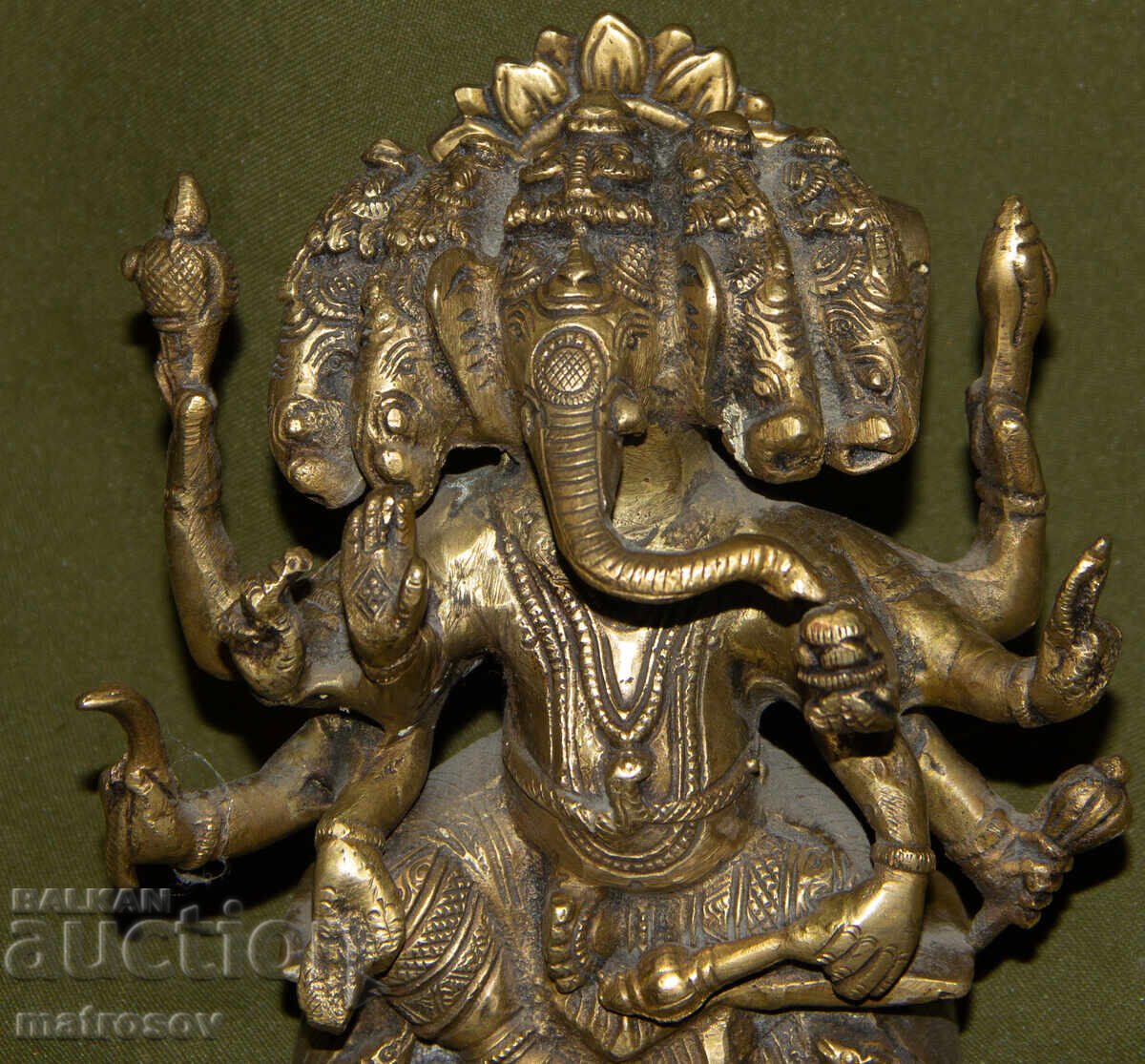 Delivery of Bronze decorative statue sculpture Ganesha
