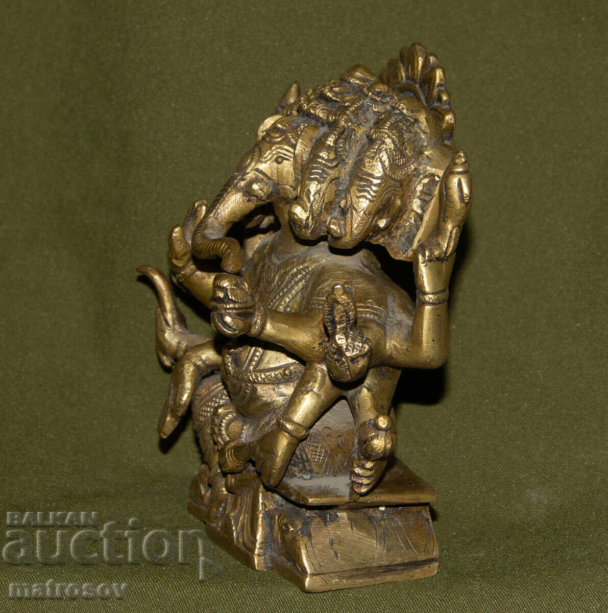 Bronze decorative statue sculpture Ganesha - 5