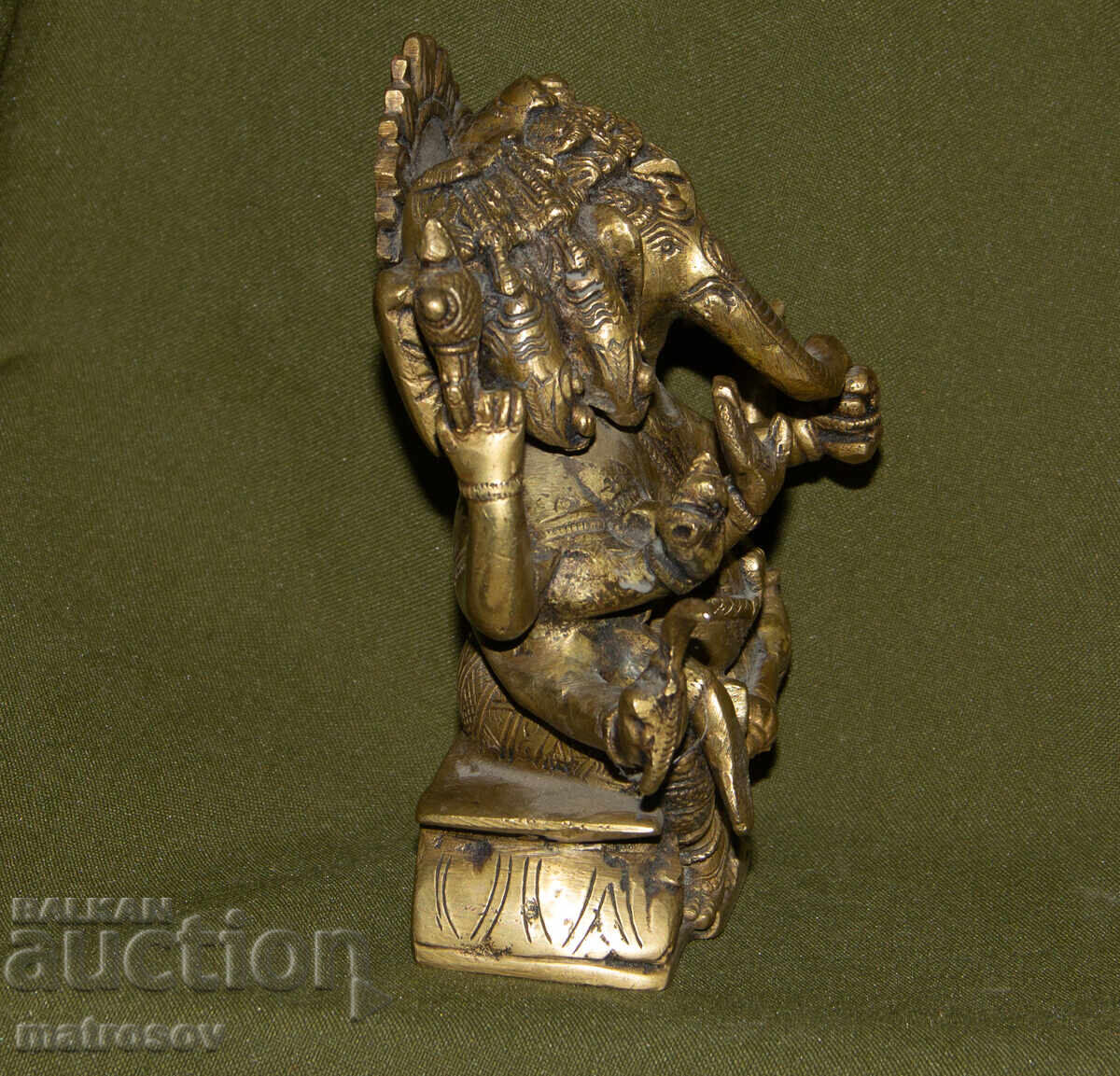 Bronze decorative statue sculpture Ganesha - 6