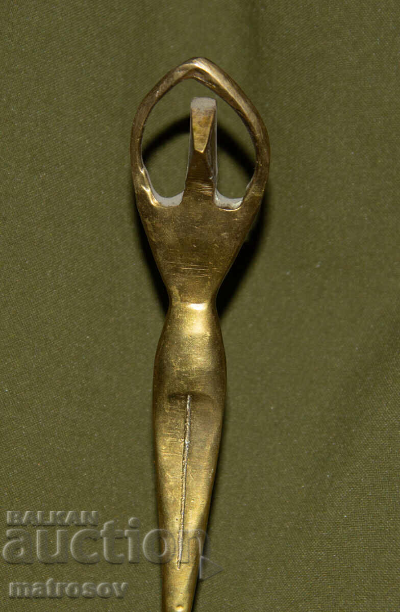 Bronze sculpture, nude female body - 6