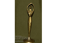 Sculptură din bronz, corp gol, femeie