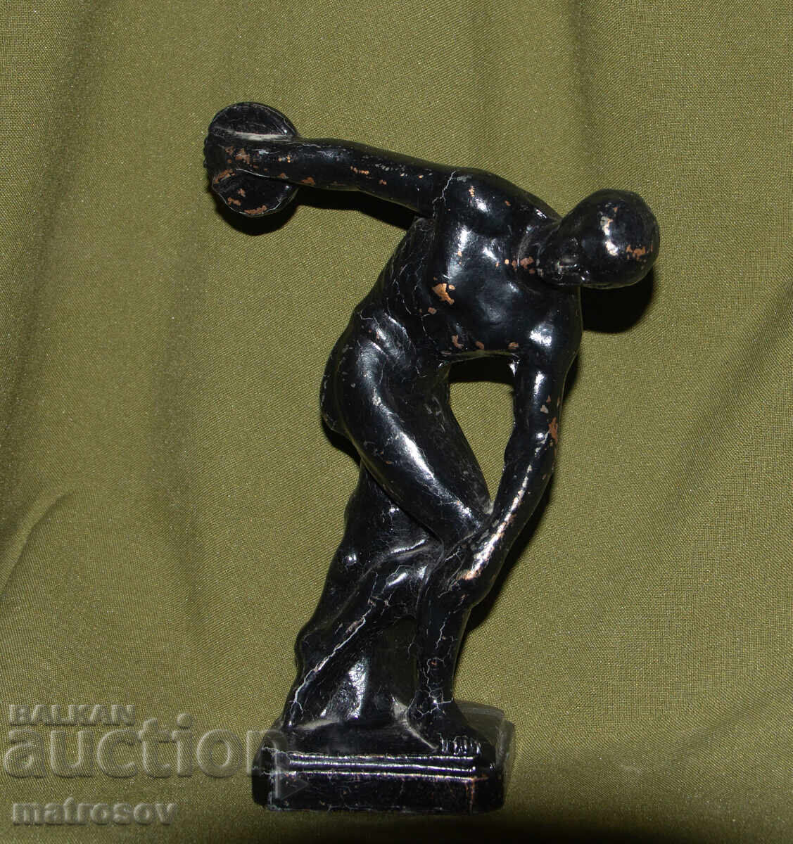 Original Metal Figure Sculpture Discus Thrower with price 260.00 BGN | € 132.94
