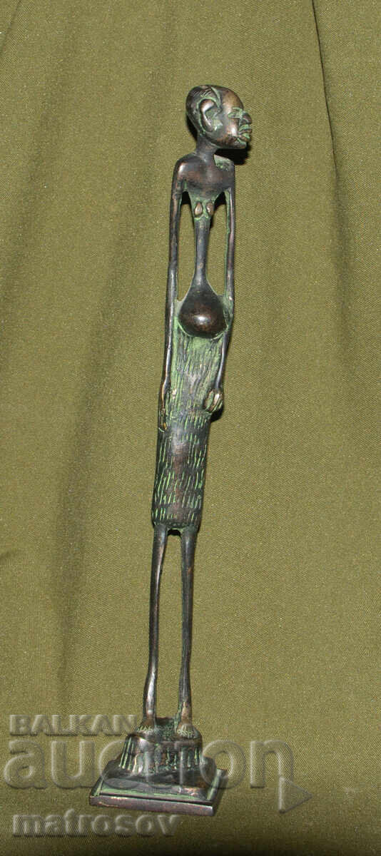 Bronze figure African motifs statue with price 280.00 BGN | € 143.16