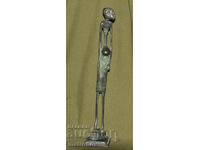 Bronze figure African motifs statue