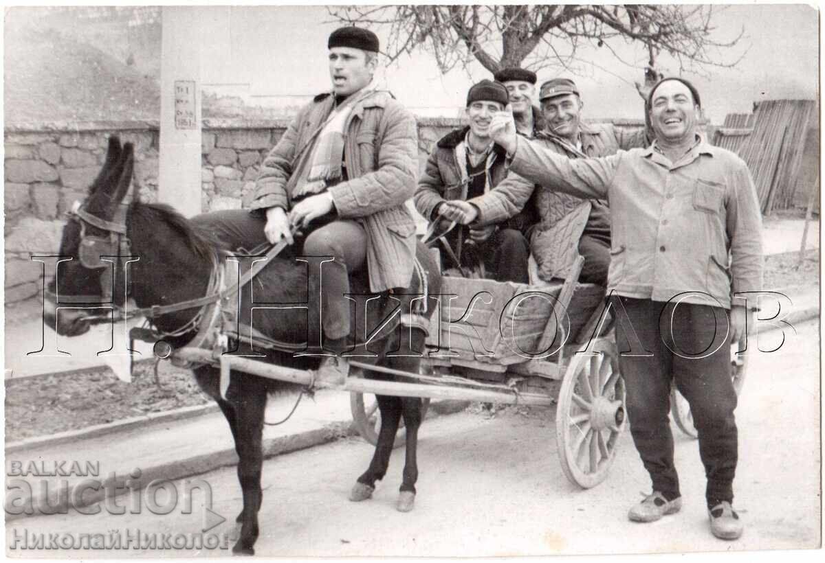 FOTOGRAFIE VECHE OBICEIURI ȘI TRADIȚII BULGARE TRIFON ZAREZAN E442