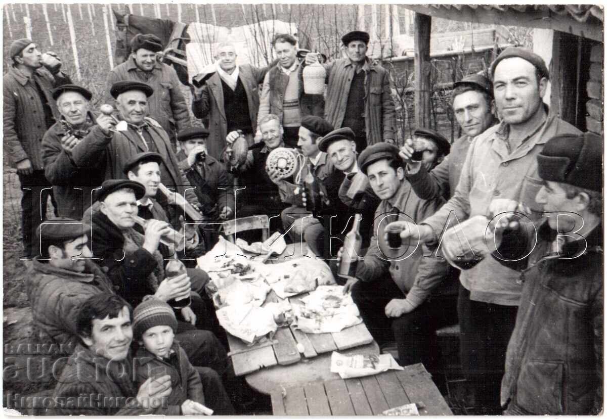 FOTOGRAFIE VECHE OBICEIURI ȘI TRADIȚII BULGARE TRIFON ZAREZAN E444
