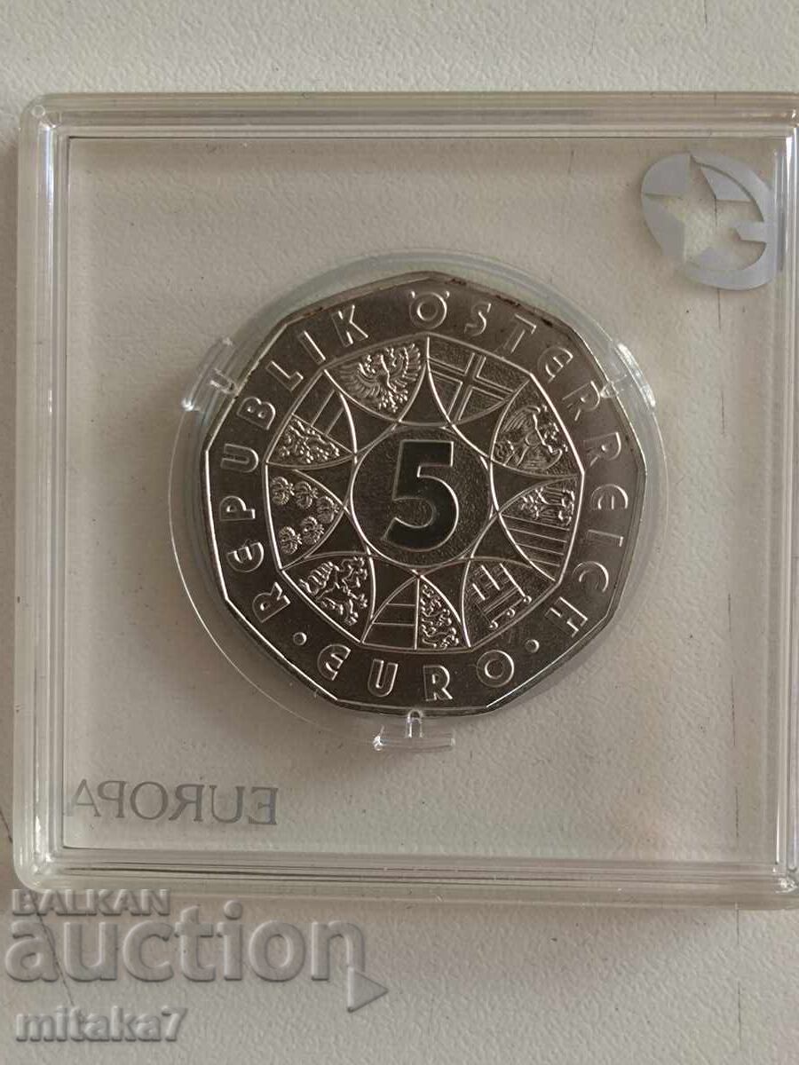 5 Euro 2006 Year, Austria with price 42.00 BGN | € 21.47 5 Euro 2006 Year, Austria with price 42.00 BGN | € 21.47