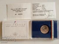 100 франка1985 година, Франция