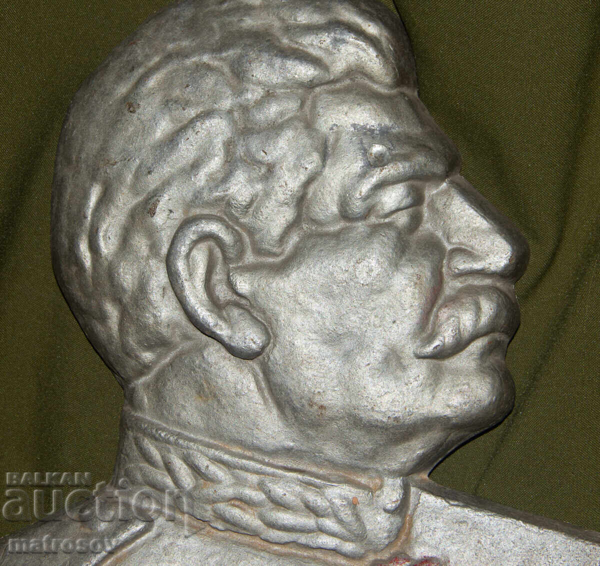 Delivery of Metal heavy bas-relief Joseph Stalin