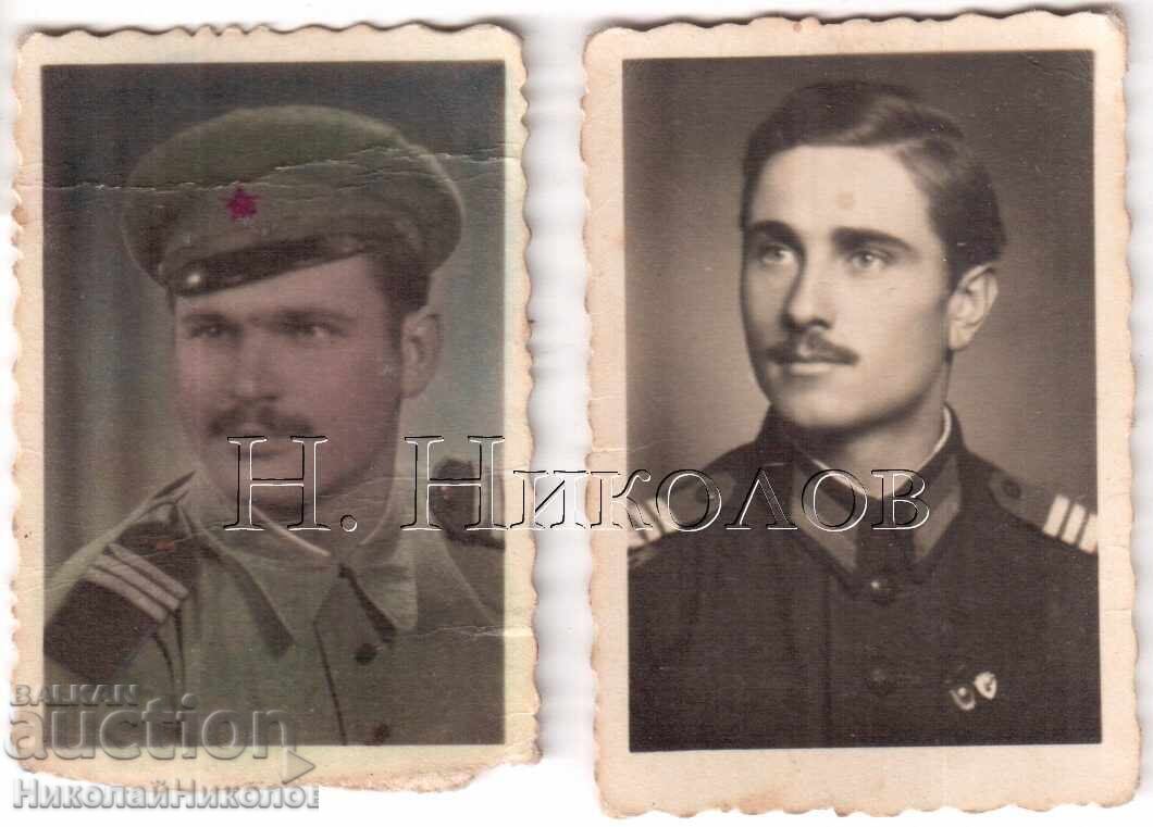 1952 2 SMALL OLD PHOTOS SERGEANT IN BNA E451 1952 2 SMALL OLD PHOTOS SERGEANT IN BNA E451