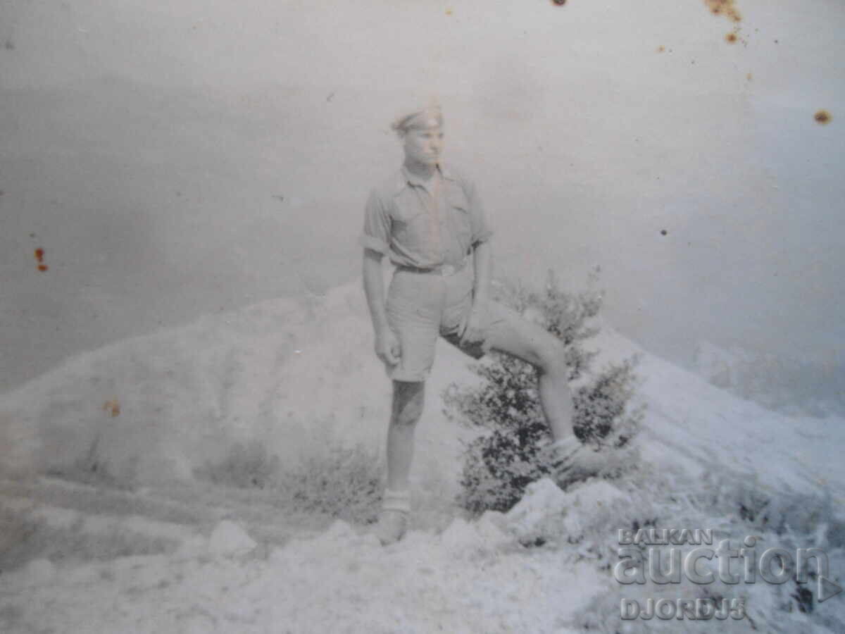 Fotografie veche, Sliven, Stâncile Albastre, anul 1941 Fotografie veche, Sliven, Stâncile Albastre, anul 1941