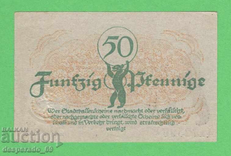 (¯`'•.¸NOTGELD (gr. Berlin) 1920 UNC- -50 pfennig¸.•'´¯) cu preț € 1.20 | 2.35 BGN
