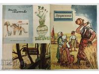 1956 DRUZHINKA SOTS REVISTĂ PENTRU COPII VESTNIK NRB STOMNA NOSIA
