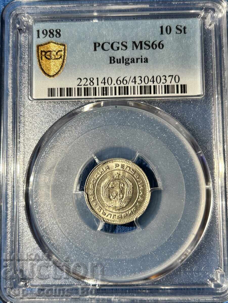 10 Centi 1988 MS66 PCGS 43040370 cu preț € 65.00 | 127.13 BGN