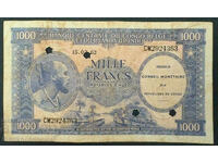 Congo 500 Francs 1961 Pick 7 Ref 8045