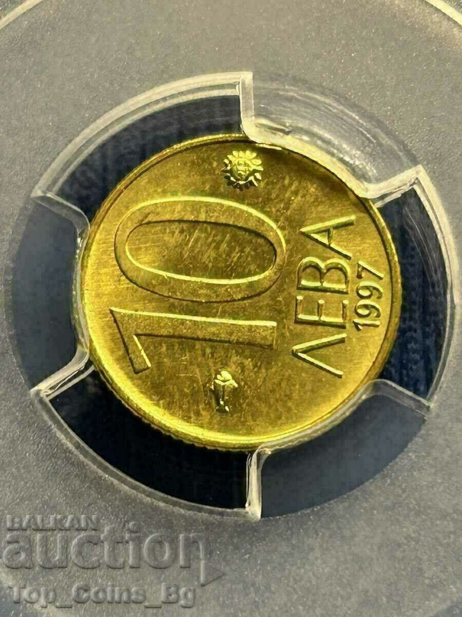 10 BGN 1997 MS64 PCGS 47383673 - 6