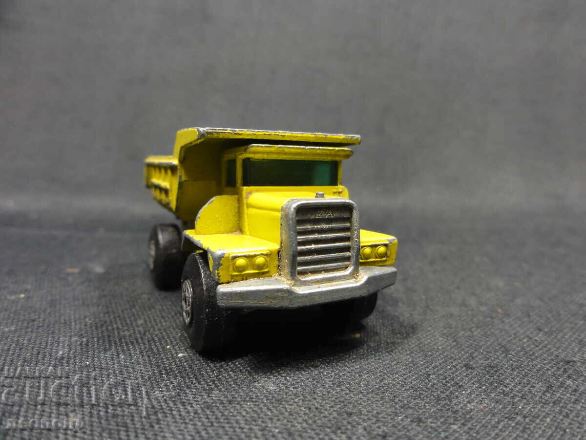 OLD RETRO METAL MATCHBOX ENGLAND DUMP TRUCK - 5