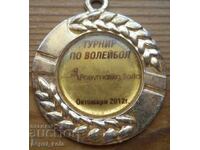 Медал "Турнир по волейбол" - 2012 г