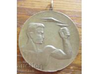 Μετάλλιο "Χ Ιωβηλαϊκή Σπαρτακιάδα των Εκπαιδευτικών Ιδρυμάτων" 1980