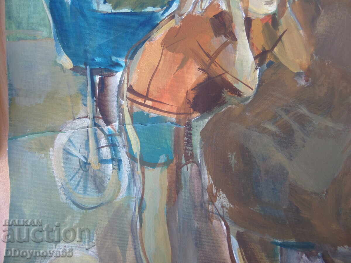 Παράδοση Ζορνίτσα Παρβάνοβα - ακουαρέλα