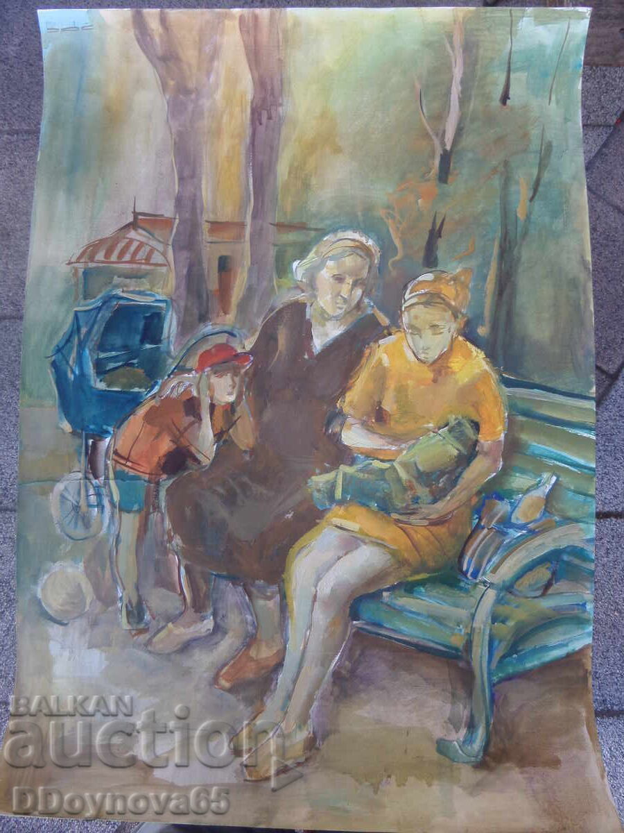 Zornica Părvanova - acuarelă