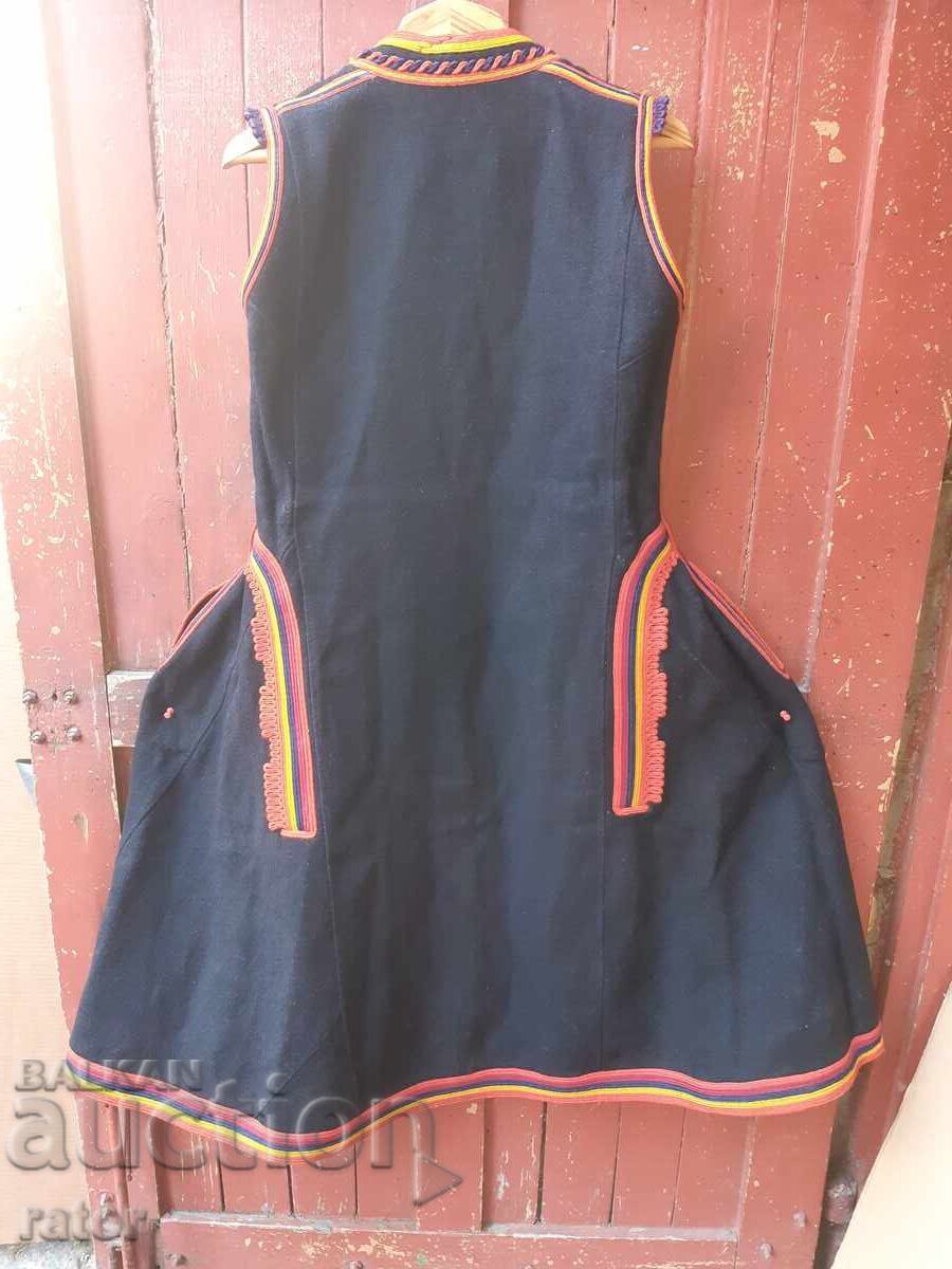 Autentică, frumoasă, suman de lână. Costum popular - 5