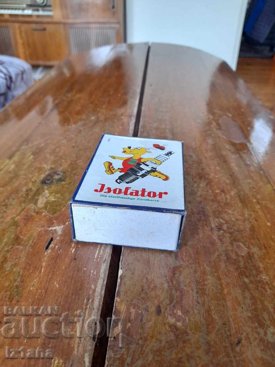 Παλιό σπίρτο, κουτί σπίρτων Isolator