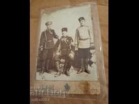 Снимка картон фотография Военна Владиков