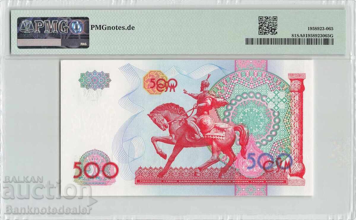 Uzbekistan 500 Sum 1999 MIF Pick 81 PMG MIF Maastricht with price 70.00 BGN | € 35.79