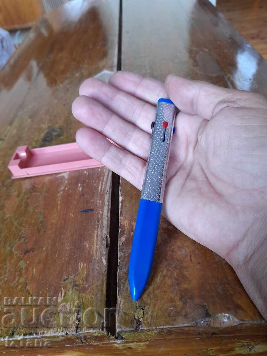 Παλιό πολύχρωμο στυλό, χημικό, στυλό - 5