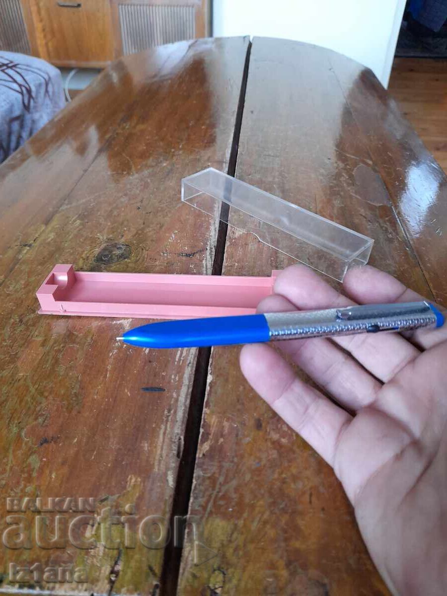 Παλιό πολύχρωμο στυλό, χημικό, στυλό - 7