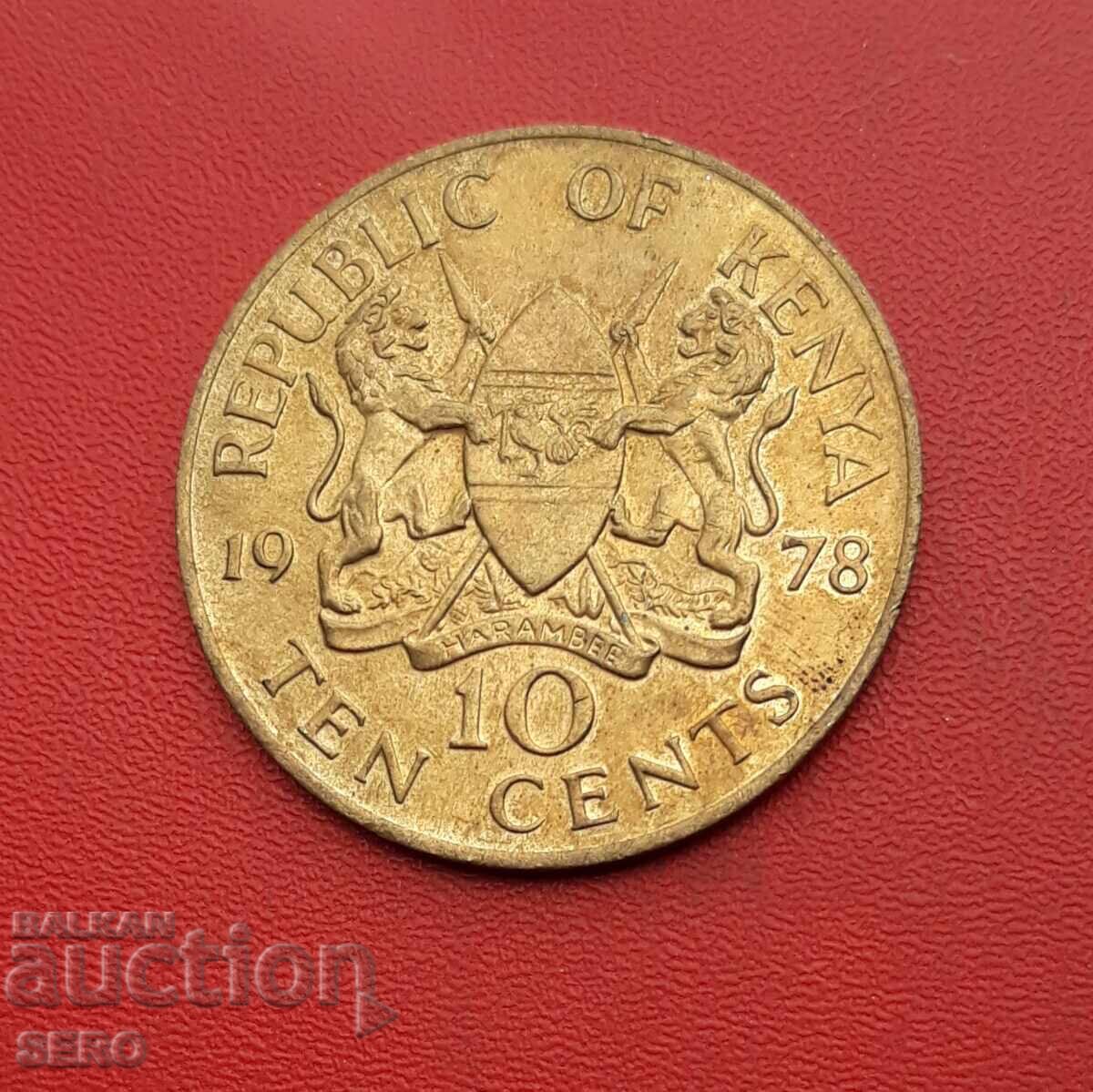 Kenya - 10 Cents 1978 Kenya - 10 Cents 1978