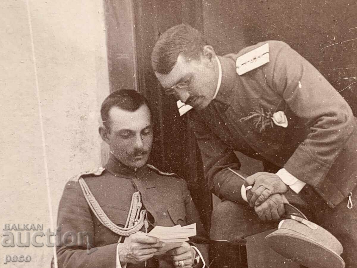 5th Infantry Danube Regiment Officers Old Photos - 5