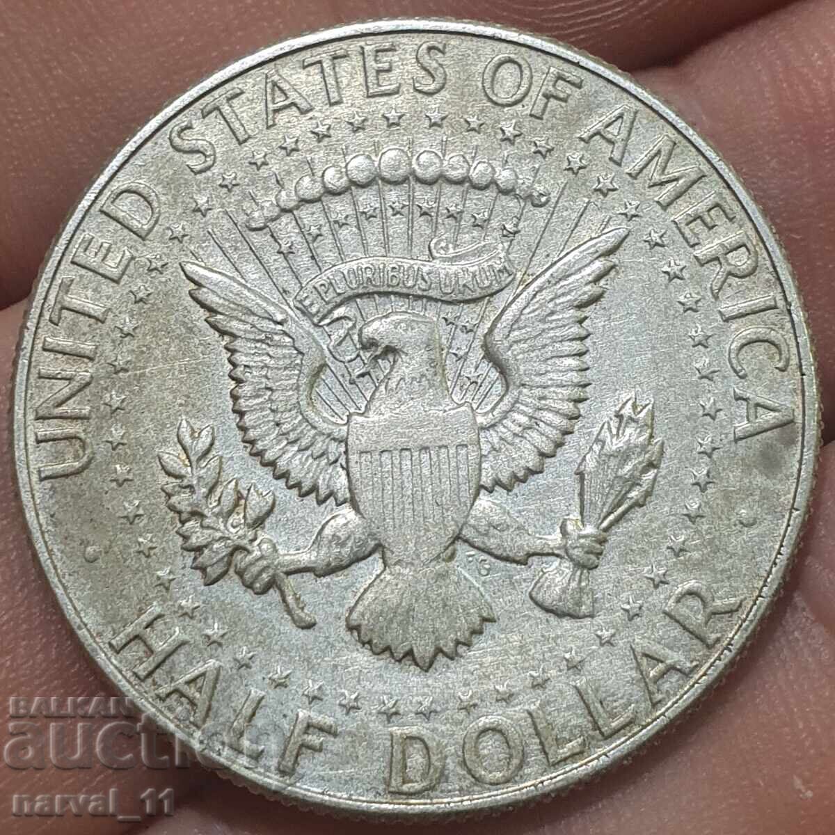 1/2 Δολαρίου 1965 Κένεντι - ΗΠΑ με τιμή 23.00 BGN | € 11.76