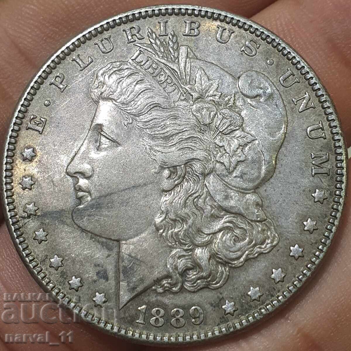 1 Dollar 1889 - USA with price 125.00 BGN | € 63.91