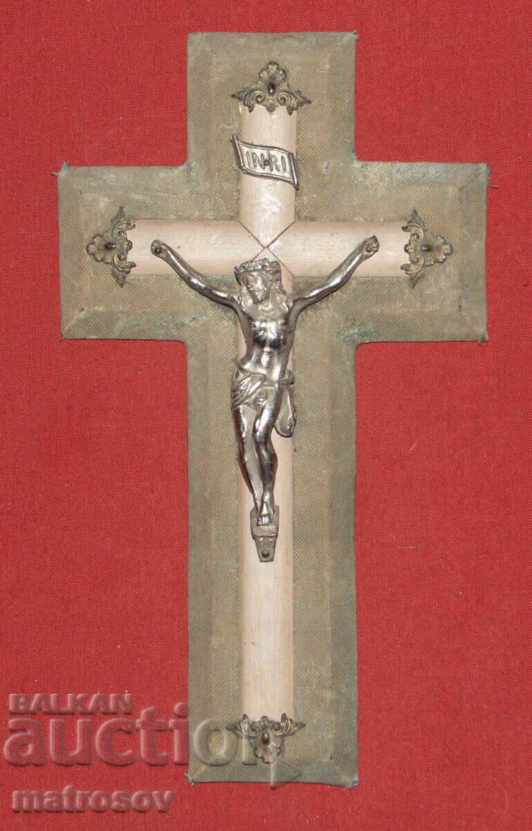 Old handmade cross, Crucifix with price 180.00 BGN | € 92.03