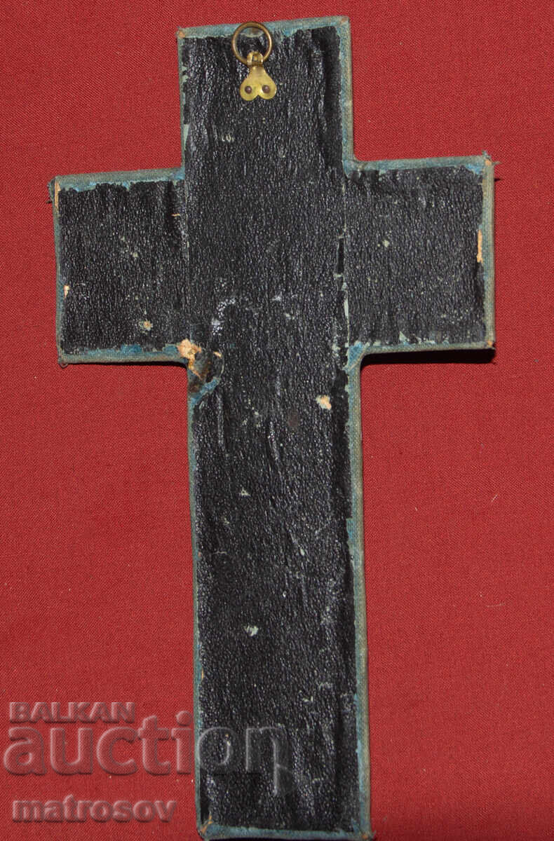Old handmade cross, Crucifix - 6