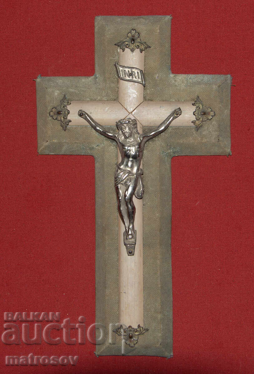 Old handmade cross, Crucifix