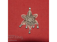 Colier vechi argint filigran