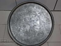 Παλαιό χάλκινο τηγάνι χάλκινη κατσαρόλα χάλκινο δοχείο